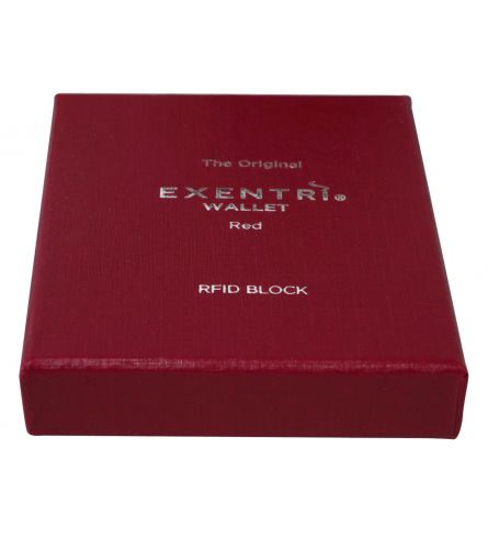 Exentri Wallet RFID Rood