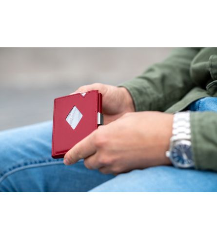 Exentri Wallet RFID Red Fashion Wallet