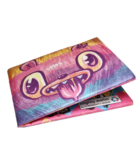 Mighty Wallet Bearbrains by Nate Bear Artist Collective