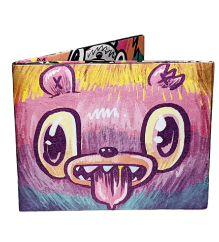 Mighty Wallet Bearbrains by Nate Bear Artist Collective