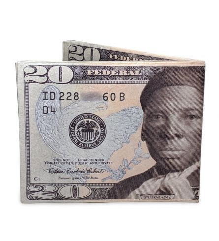 Mighty Wallet Tubman $20 Bill
