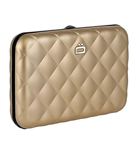 Ogon Quilted Button Goud