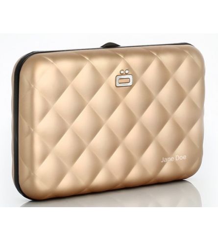 Ogon Quilted Button Goud