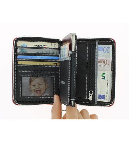 Ögon Quilted Passport Gold