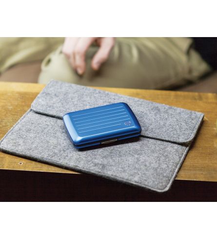 Ögon Stockholm V2.0 Card Case Blue