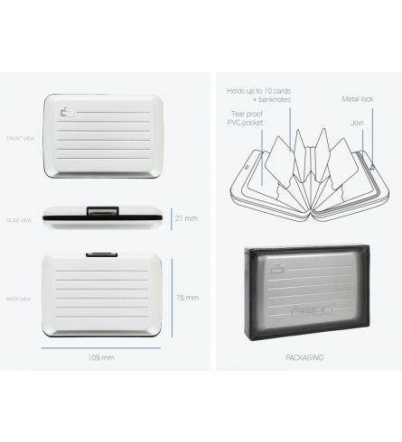 Ögon Stockholm V2.0 Card Case Orange