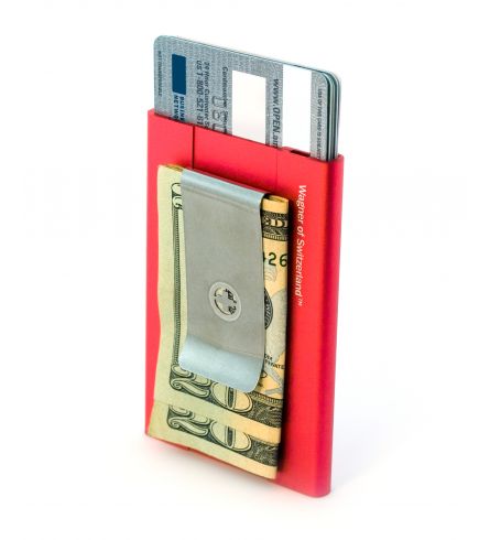 Wagner Superslim Wallet Metallic Silver