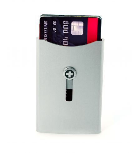 Wagner Superslim Wallet Metallic Silver
