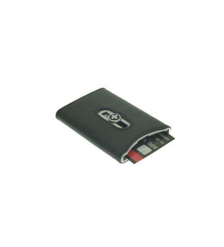 Wagner Swiss Wallet Tuxedo Black Leather