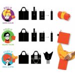 Loqi Bag  Jean Michel Basquiat Skull