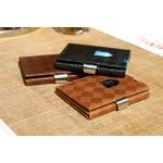 Exentri Wallet RFID Hazelnut Chess Compact Wallet