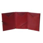 Exentri Wallet RFID Red Trifold Wallet