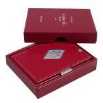 Exentri Wallet RFID Red Compact Wallet