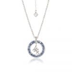We Positive Necklace Printed Deep Sea Col. Blue