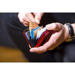 Ögon Card Case Red