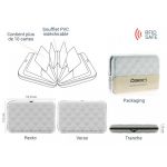 Ogon Quilted Button Goud