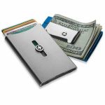 Wagner Superslim Wallet Metallic  Silver