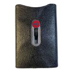 Wagner Swiss Portemonnaie Tuxedo Silber Leder